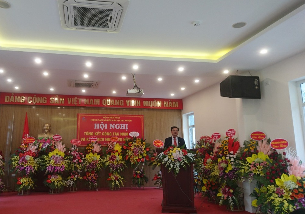 Trung tâm nghiên cứu vịt Đại Xuyên tổ chức hội nghị tổng kết năm 2019