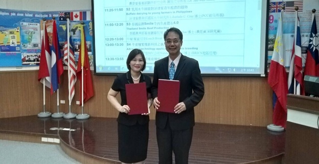 Dr. Ngo Thi Kim Cuc, Deputy Director General of National Institute of Animal Science attends a Workshop in Taiwan Livestock Research Institute and signed a Memorandum of Understanding with  Taiwan Livestock Research Institute