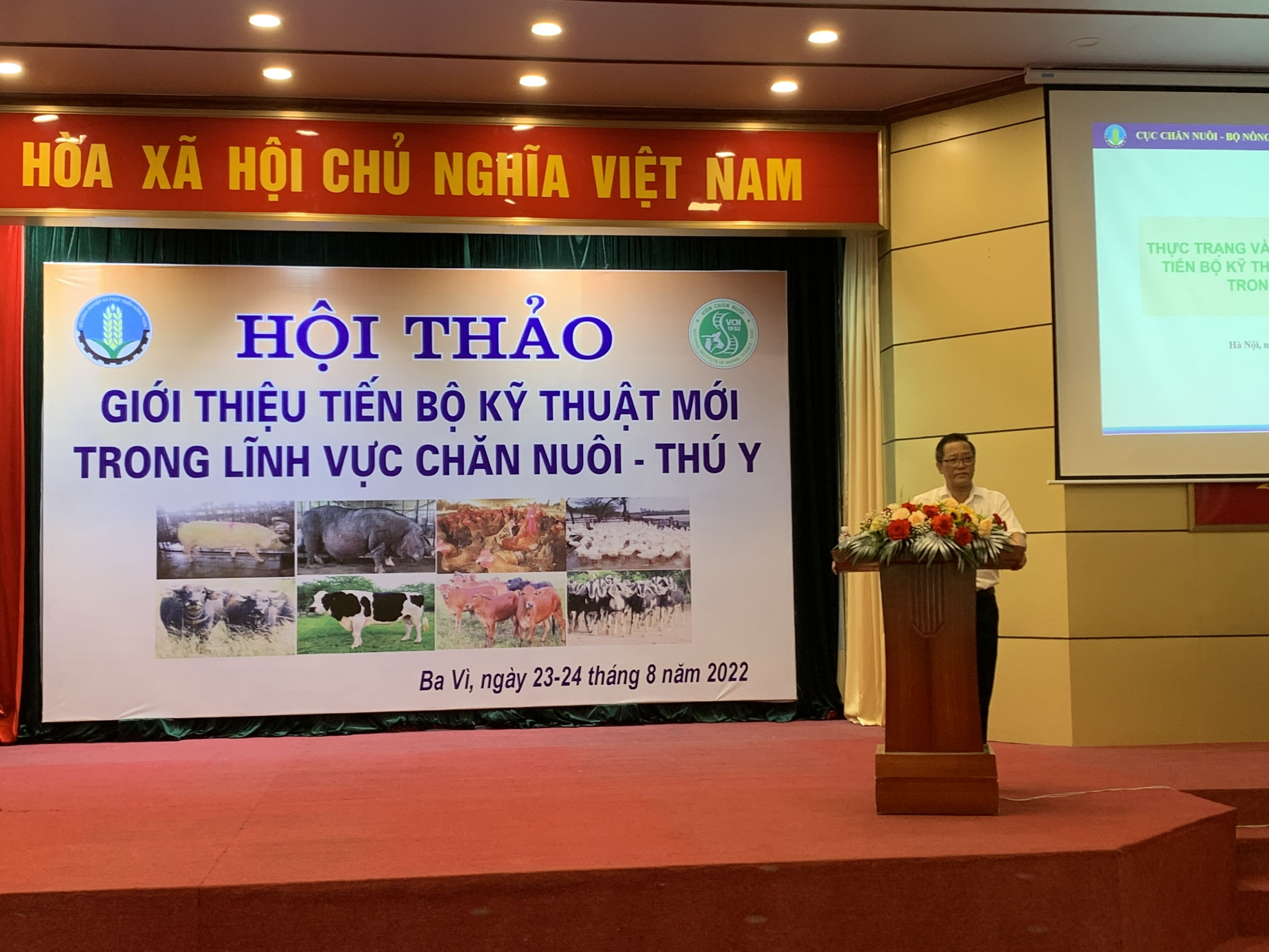 Hội thảo “Giới thiệu các tiến bộ kỹ thuật mới lĩnh vực chăn nuôi – thú y”