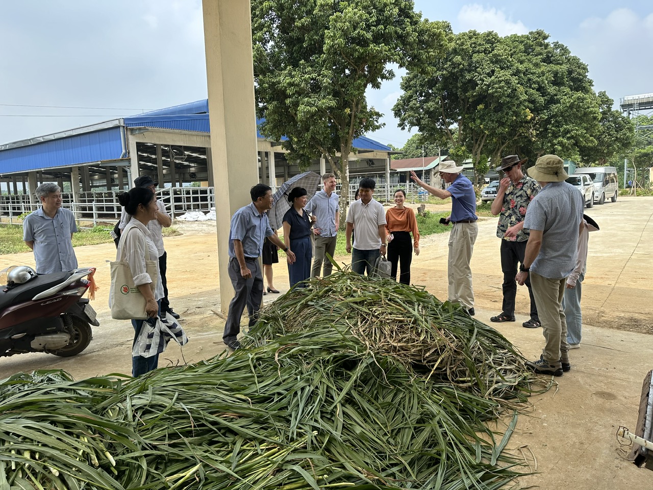 Một số hình ảnh kiểm tra thực địa của đoàn Kiểm tra tiến độ thực hiện dự án New Zealand năm 2024