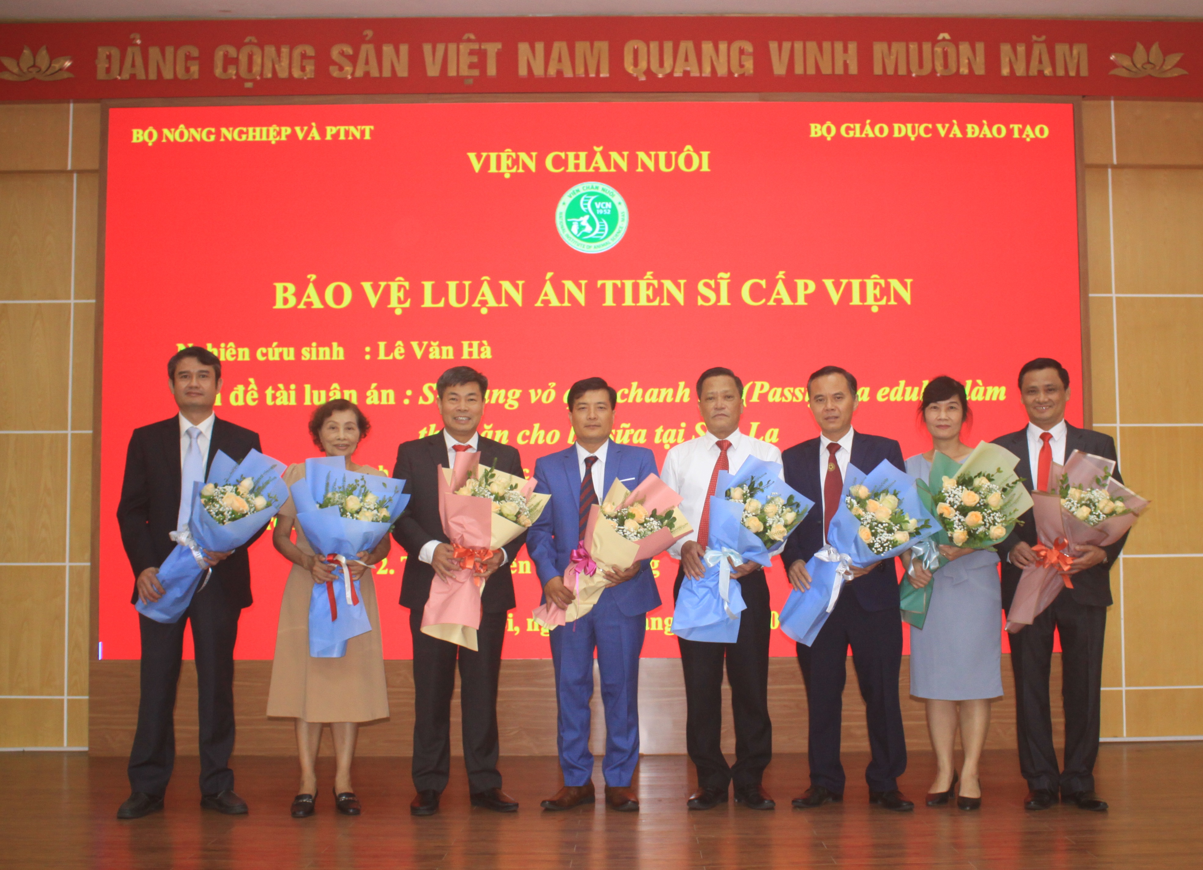 Kết quả đánh giá luận án Tiến sĩ cấp Viện của nghiên cứu sinh Lê Văn Hà