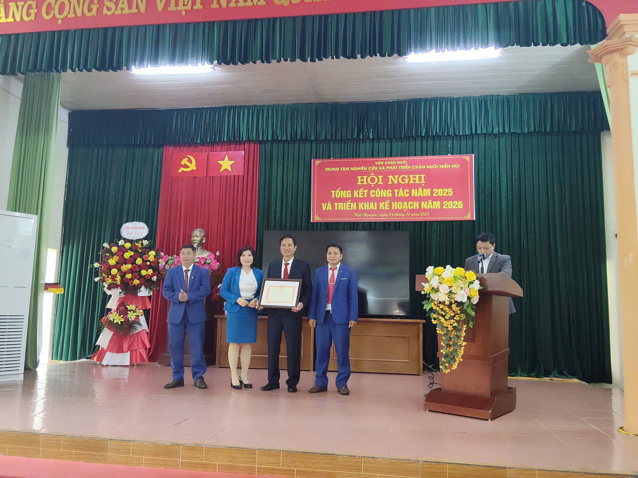 Trung tâm nghiên cứu và phát triển chăn nuôi Miền Núi tổng kết năm 2025 và kế hoạch nhiệm vụ năm 2026