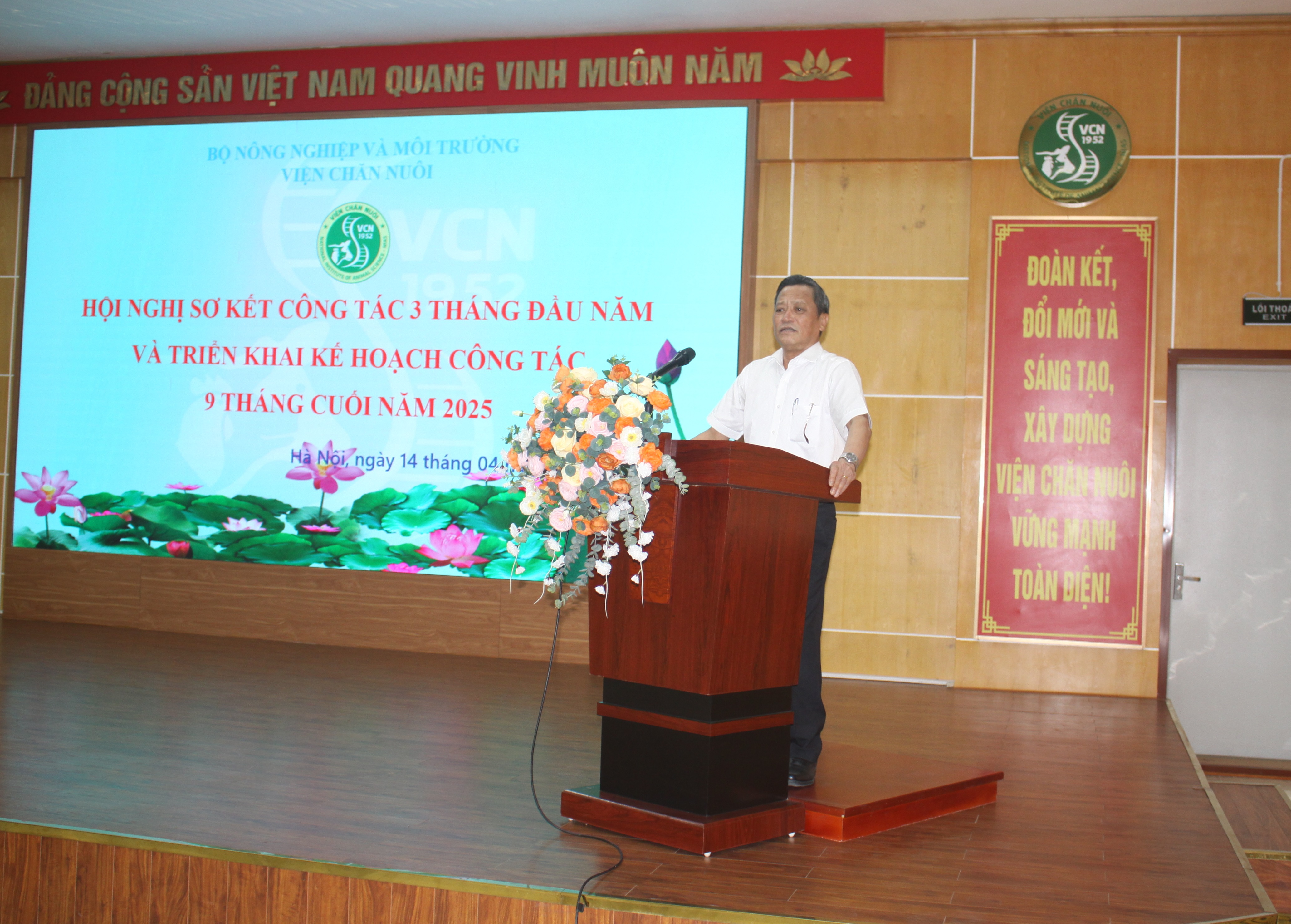 Hội nghị sơ kết công tác 3 tháng đầu năm và triển khai kế hoạch 9 tháng cuối năm 2025
