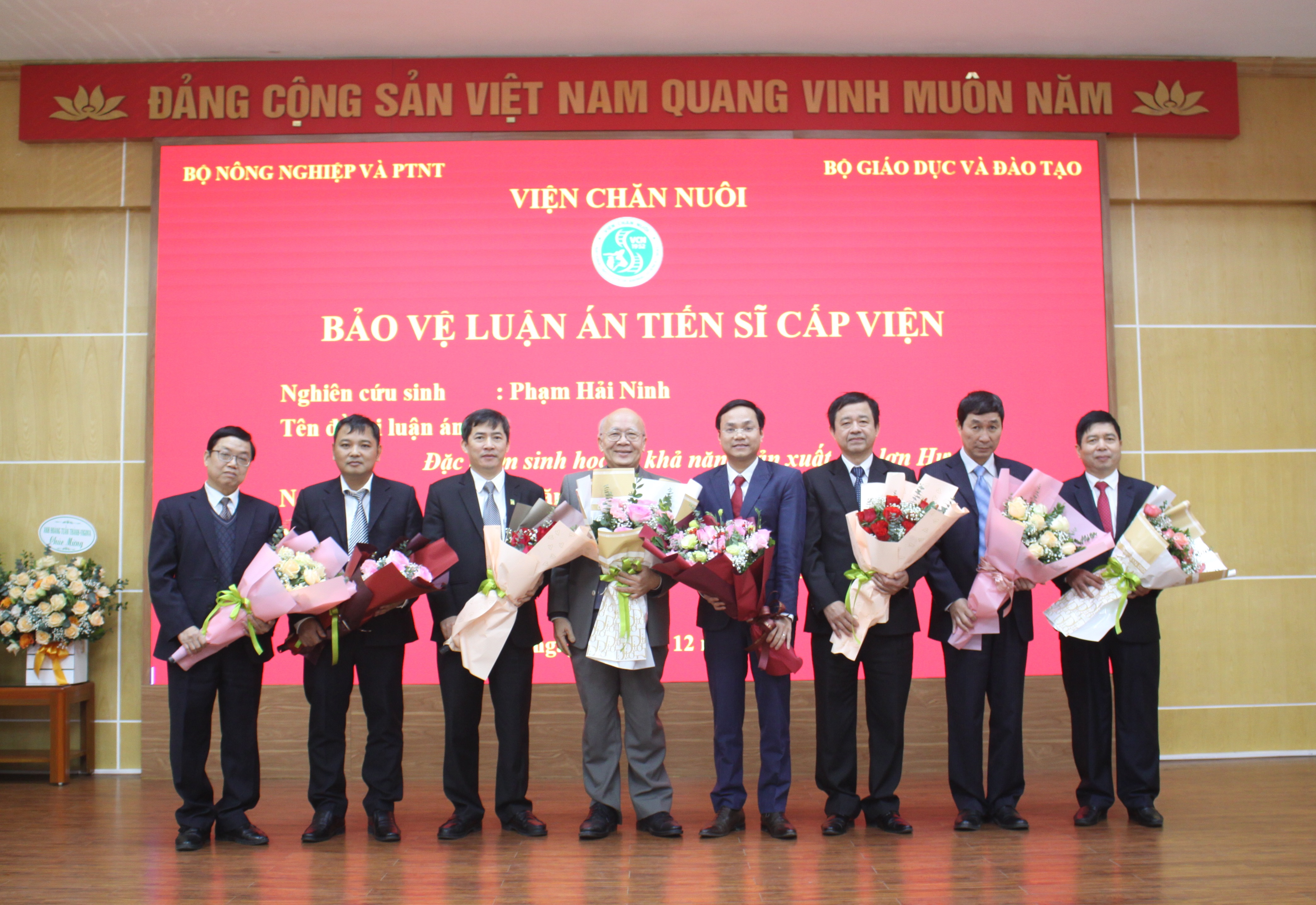 Kết quả đánh giá luận án Tiến sĩ cấp Viện của nghiên cứu sinh Phạm Hải Ninh