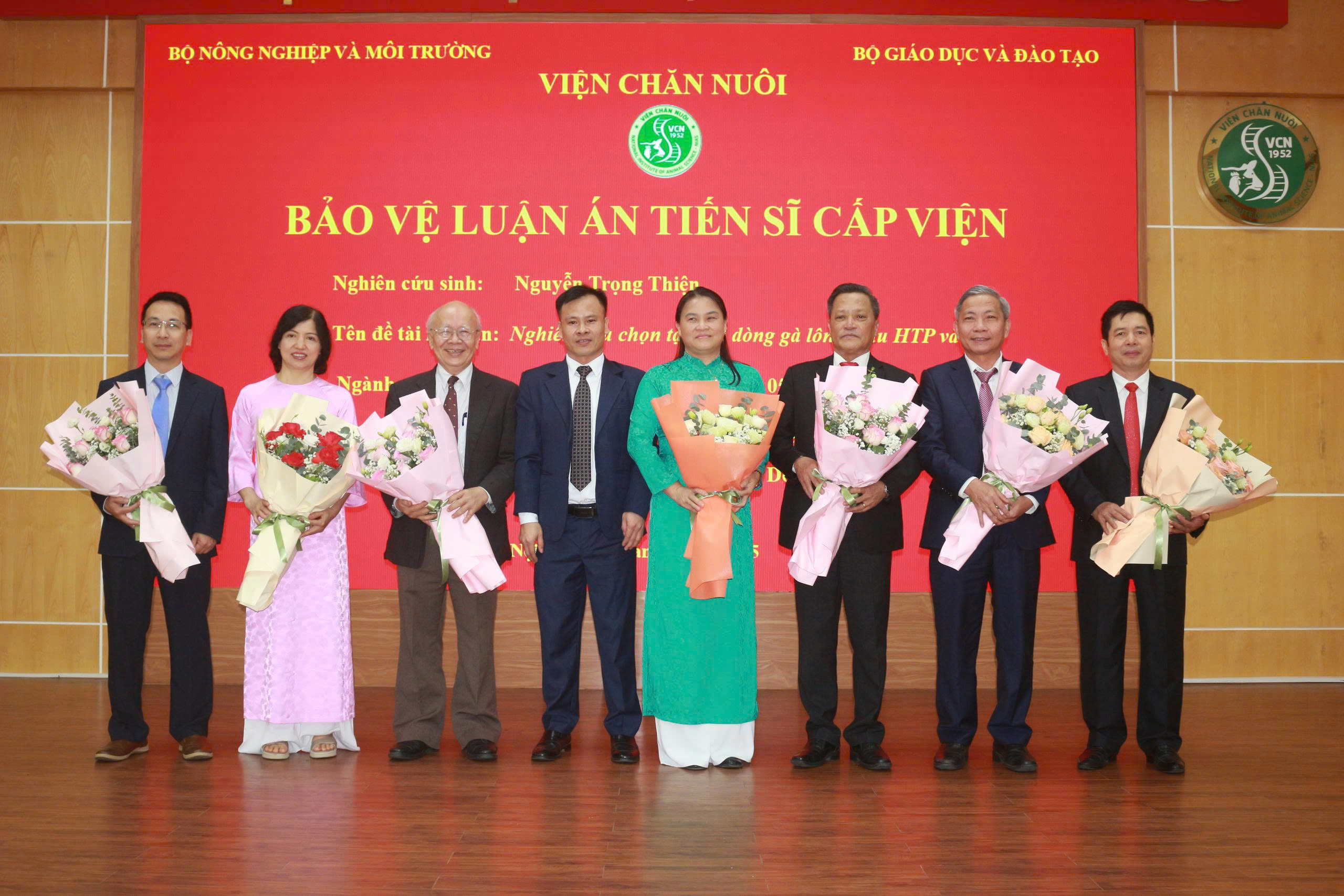 Kết quả đánh giá luận án Tiến sĩ cấp Viện của nghiên cứu sinh Nguyễn Trọng Thiện