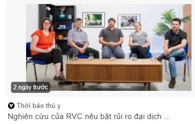 Nghiên cứu của RVC nhấn mạnh mối đe dọa cúm lợn đang phát triển