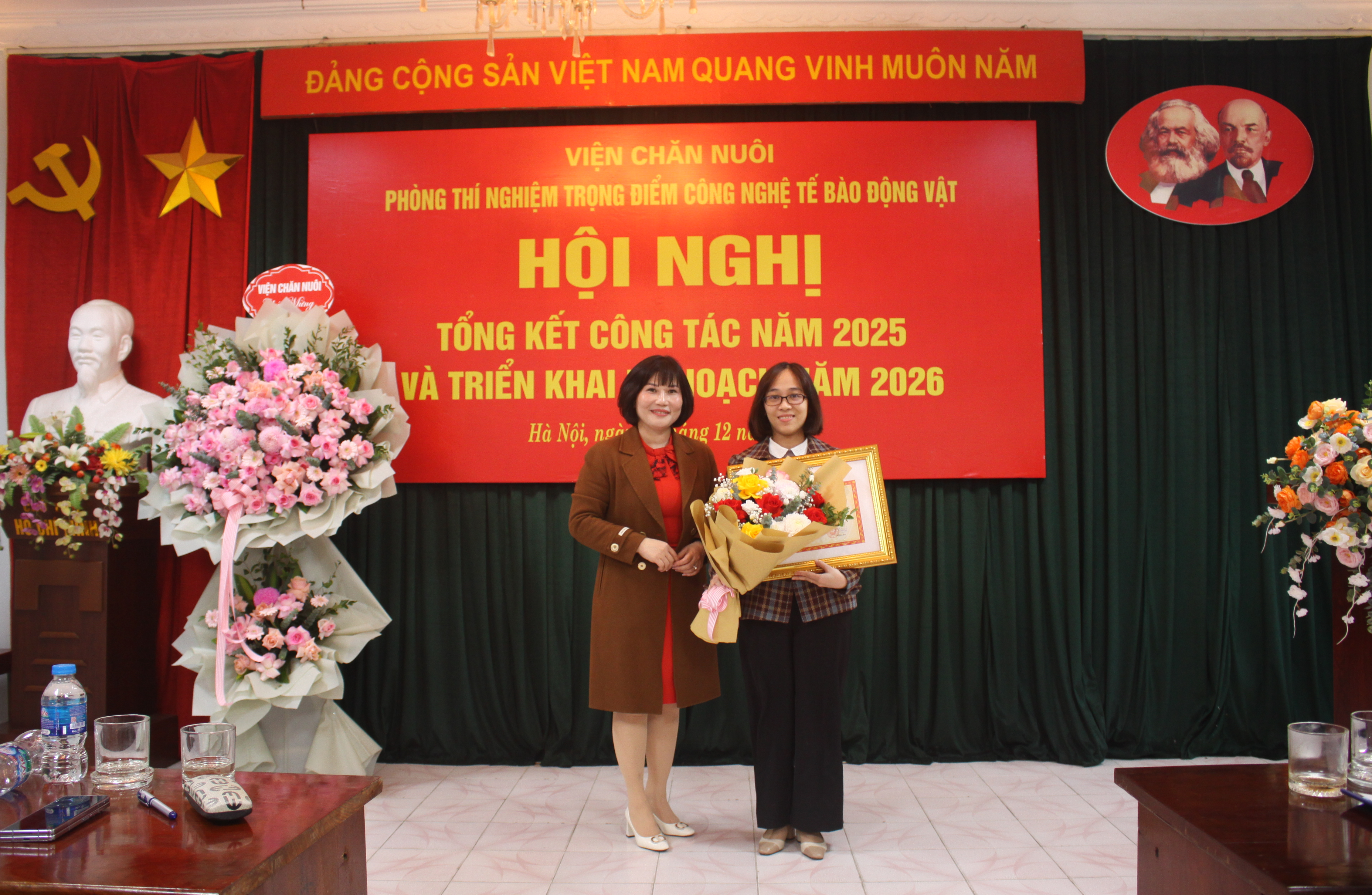 Phòng Thí Nghiệm Trọng điểm Công nghệ Tế bào Động vật tổng kết công tác năm 2025 và kế hoạch công tác năm 2026