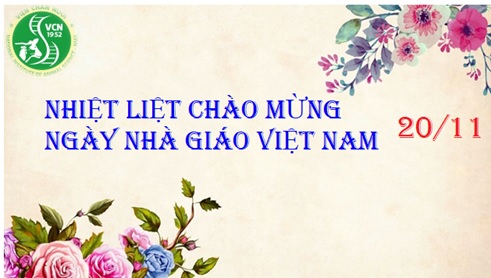 Chúc mừng ngày nhà giáo Việt Nam 20/11