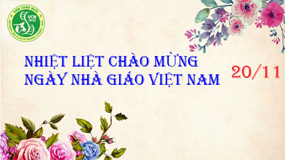 Chúc mừng ngày nhà giáo Việt Nam 20/11
